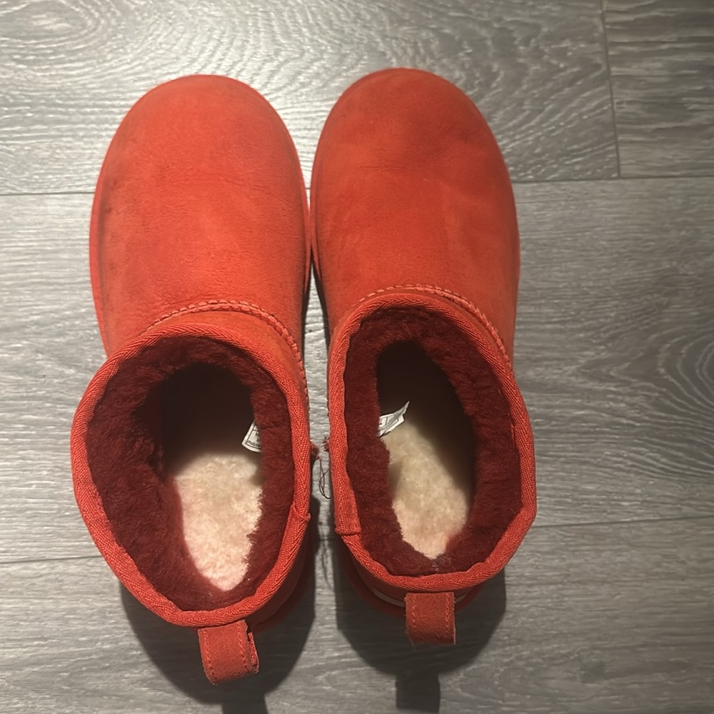 UGG Red Ankle Boots - Picture 4 of 5
